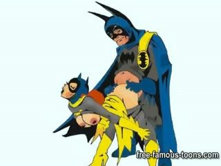 Batman may catwoman at batgirl orgies